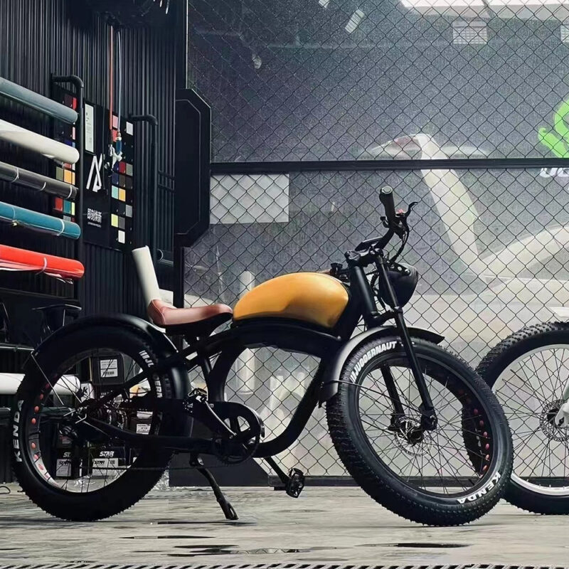 VMV1 Vintage Cruiser Cafe Racer eBike - Image 3