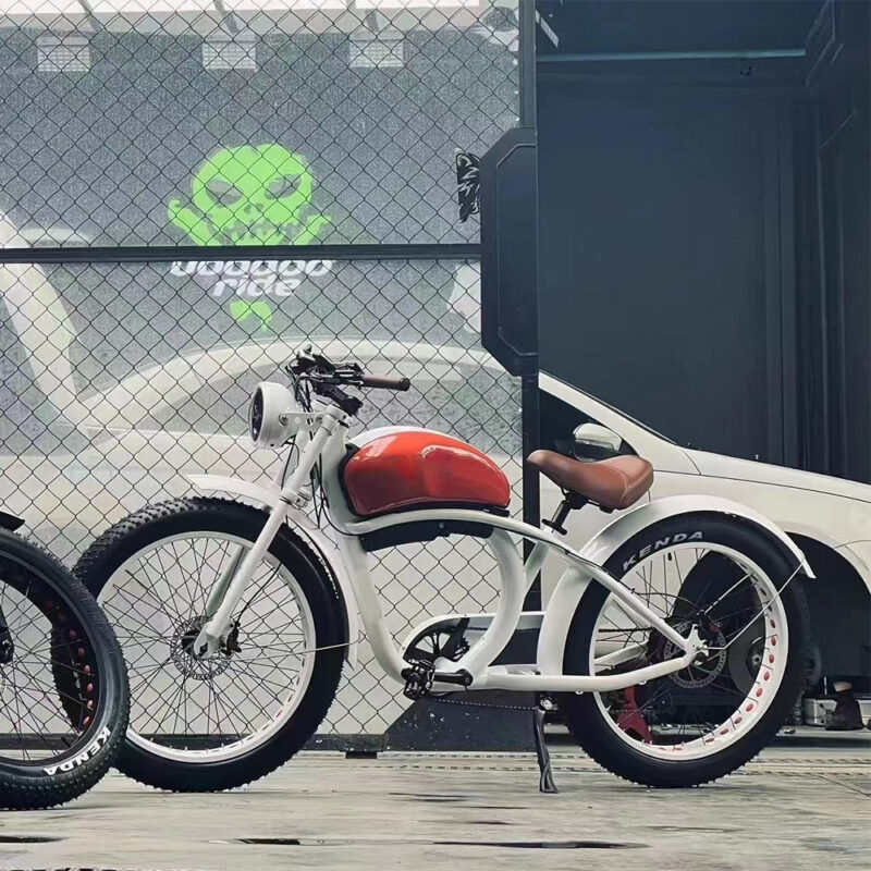 VMV1 Vintage Cruiser Cafe Racer eBike - Image 4